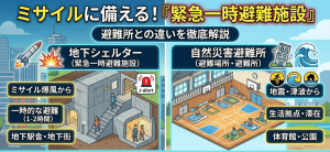 【専門家が解説】話題の「緊急一時避難施設」とは？