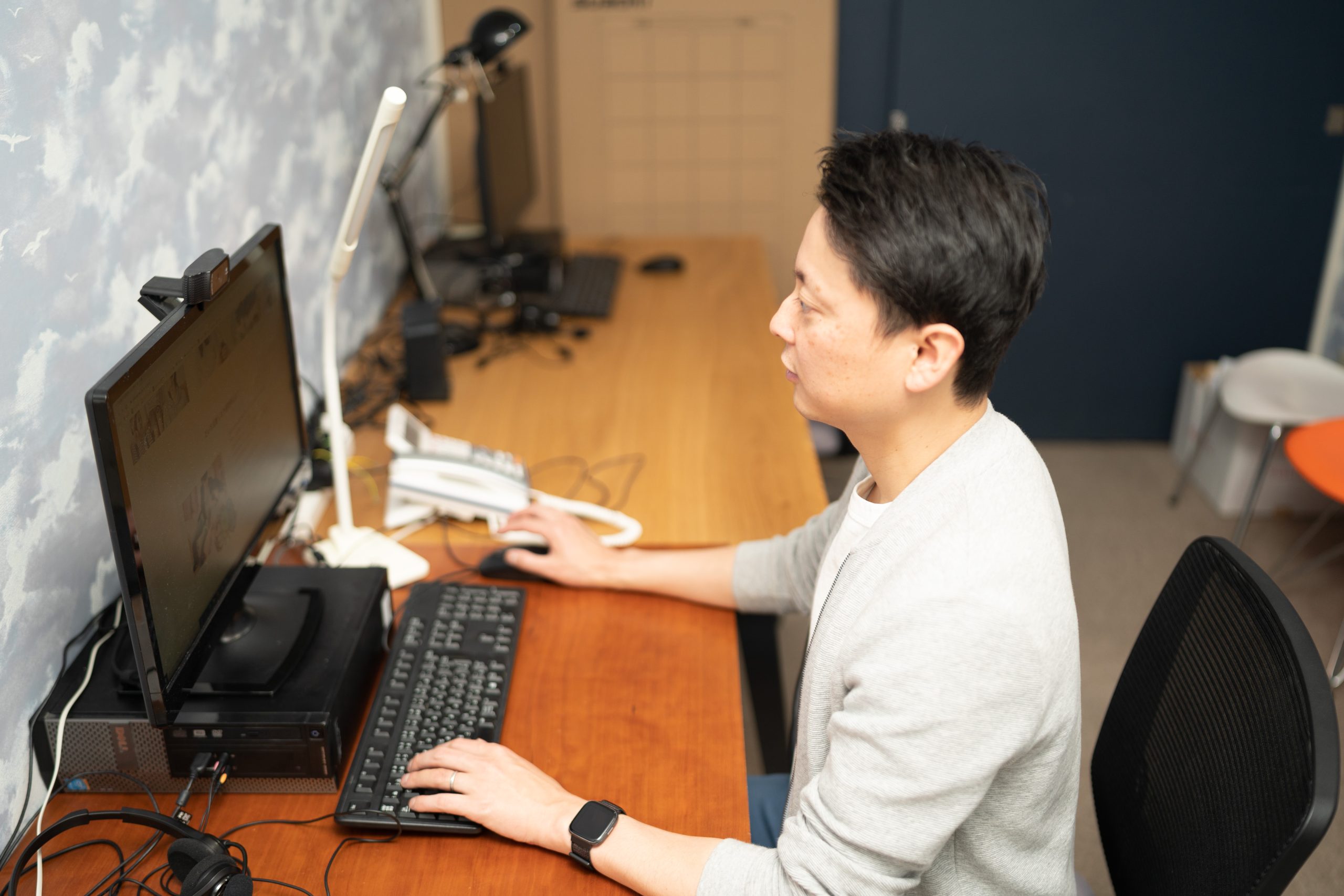 報告書作成等のPC作業